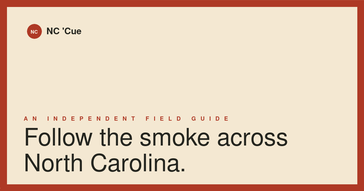 I want to connect NC BBQ lovers with local resturants. Looking for feedback and thoughts.
